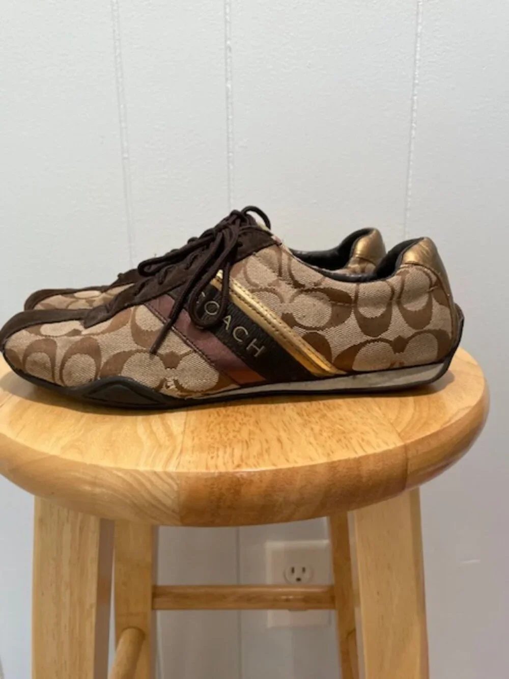 Coach Jayme Low-Top Sneakers - Size 8